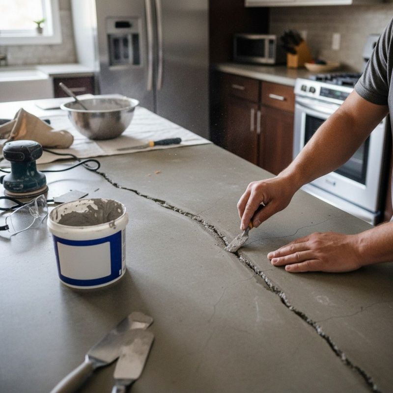 Concrete Countertop Repair