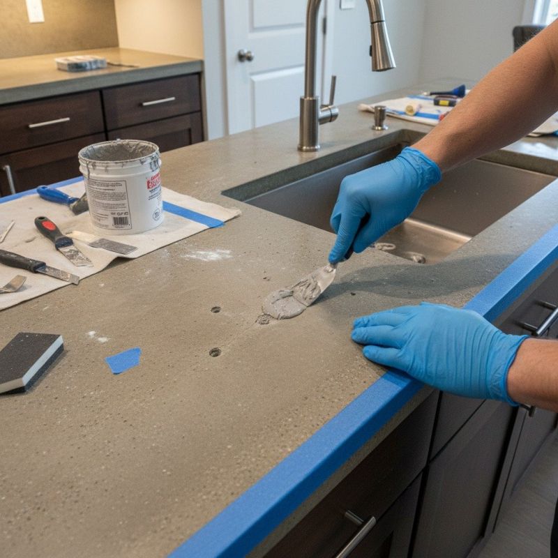 Concrete Countertop Repair