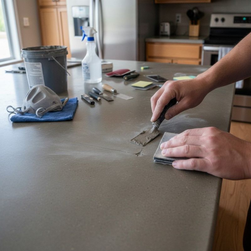 Concrete Countertop Repair