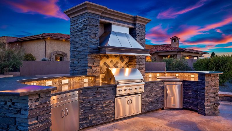 Outdoor Kitchen Counter